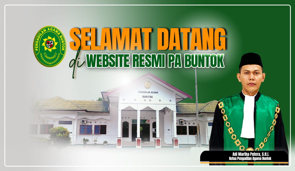 Selamat Datang di Website PA Buntok