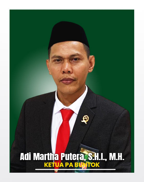 Ketua Pengadilan Agama Buntok