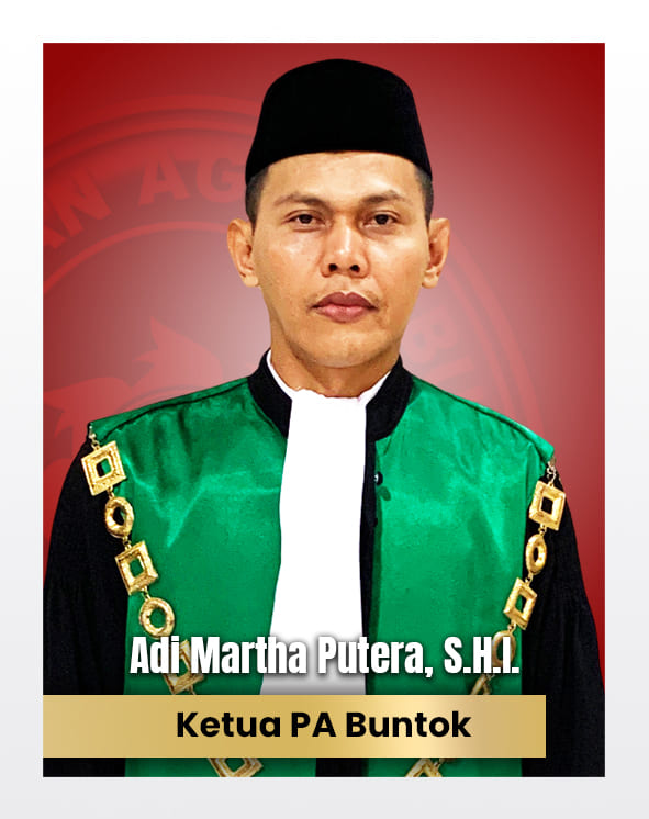 Ketua Pengadilan Agama Buntok