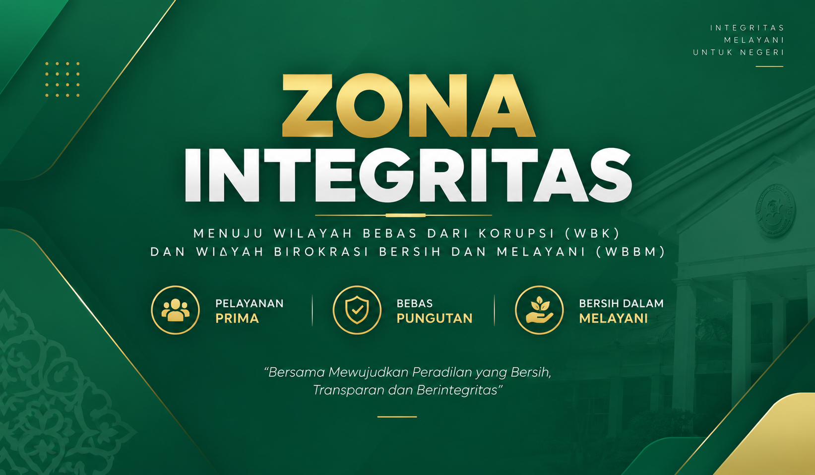 Menuju Zona Integritas