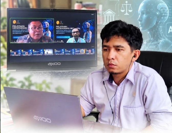 Adaptasi Perkembangan Teknologi, Hakim PA Buntok Ikuti Pelatihan Kecerdasan Artifisial (AI) Mahkamah Agung RI | (26/10/2026)