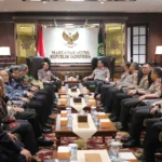KETUA MAHKAMAH AGUNG RI SAMBUT KUNJUNGAN KEHORMATAN KAPOLRI