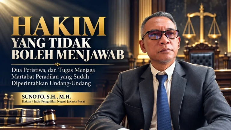 Hakim yang Tidak Boleh Menjawab