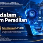 Ruby Alamsyah: AI Dapat Membantu Analisis Hukum, tetapi Tidak Menggantikan Penalaran Hakim