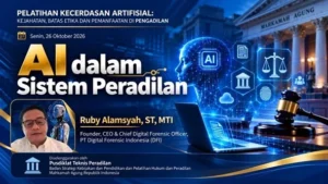 Ruby Alamsyah: AI Dapat Membantu Analisis Hukum, tetapi Tidak Menggantikan Penalaran Hakim